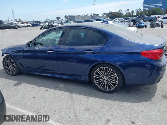 2018 BMW 5 Series M550i xDrive with VIN WBAJB9C59JB049436, listed as a IAAI auction lot 42126762 with 126,684 mi miles and . Bid and sale history available at DreamBid. Image 15.