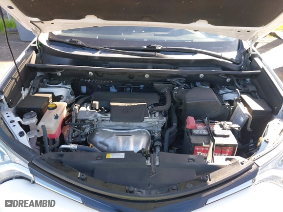 2018 Toyota RAV4 LE with VIN 2T3ZFREV8JW467744, listed as a IAAI auction lot 41818614 with 95,609 mi miles. Bid and sale history available at carsss.com. Image 10.