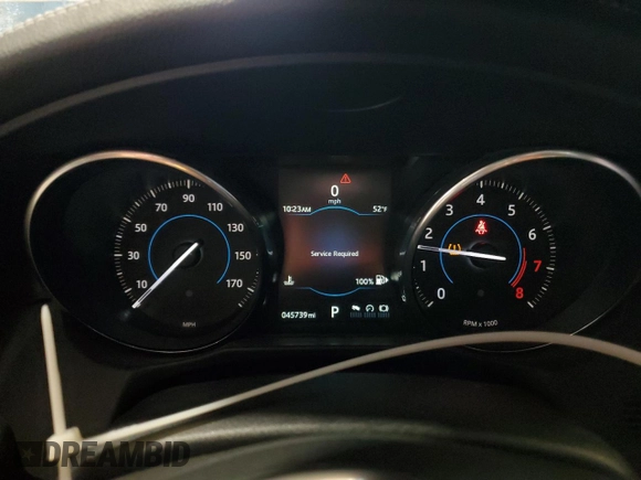 2016 Jaguar XF 35t R-Sport with VIN SAJBF4BV4GCY03069, listed as a Copart auction lot 48947195 with 45,739 mi miles and Clean Title. Bid and sale history available at carsss.com. Image 9.