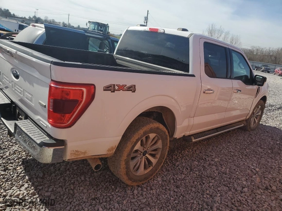 2022 Ford F-150 XL with VIN 1FTFW1E85NFC20364, listed as a Copart auction lot 45599445 with 90,053 mi miles and Salvage Title. Bid and sale history available at carsss.com. Image 3.