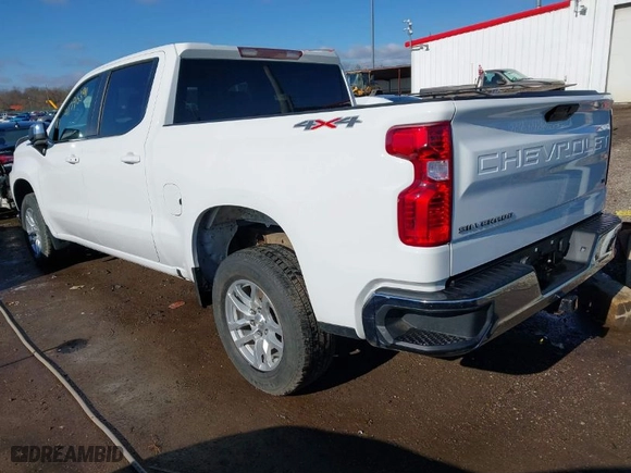 2022 Chevrolet Silverado 1500 LTD LT with VIN 1GCPYJEK3NZ232912, listed as a IAAI auction lot 41796391 with 48,679 mi miles. Bid and sale history available at carsss.com. Image 3.