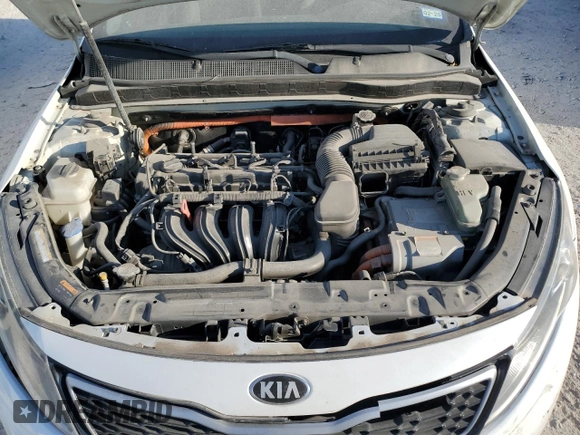 2013 Kia Optima Hybrid LX with VIN KNAGM4AD9D5043527, listed as a Copart auction lot 72262804 with 0 mi miles and Salvage Title. Bid and sale history available at carsss.com. Image 13.