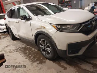 2020 Honda CR-V EX with VIN 2HKRW2H52LH642521, listed as a IAAI auction lot 41586735 with 51,215 mi miles. Bid and sale history available at carsss.com. Image 1.