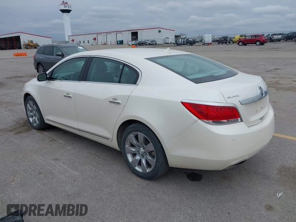 2013 Buick LaCrosse Premium 1 with VIN 1G4GF5E32DF278622, listed as a IAAI auction lot 41964252 with 148,530 mi miles. Bid and sale history available at carsss.com. Image 3.