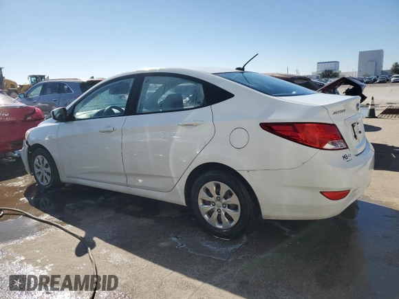 2016 Hyundai Accent SE with VIN KMHCT4AE0GU954722, listed as a Copart auction lot 89130695 with 100,656 mi miles and Non Repairable. Bid and sale history available at carsss.com. Image 2.