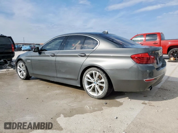 2014 BMW 5 Series 535i with VIN WBA5B1C5XED480073, listed as a Copart auction lot 50548555 with 101,179 mi miles and Clean Title. Bid and sale history available at carsss.com. Image 2.