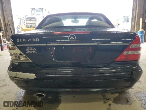 2001 Mercedes-Benz SLK 230 Kompressor с VIN WDBKK49F31F232414, выставлен на аукционе Copart как лот 78304774 с пробегом Не указан миль и Списание • Salvage title. История ставок и продаж доступна на DreamBid. Изображение 6.