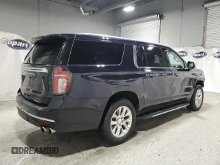 2023 Chevrolet Suburban Premier z VIN 1GNSCFKD4PR527765, wystawiony jako Copart lot #61022915 z przebiegiem 47 728 mil mil oraz Czysty tytuł • Clean title. Historia ofert i sprzedaży dostępna na DreamBid. Obrazek 3.