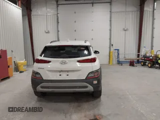 2022 Hyundai Kona SEL with VIN KM8K62AB0NU814275, listed as a IAAI auction lot 41547497 with 58,568 mi miles. Bid and sale history available at carsss.com. Image 16.