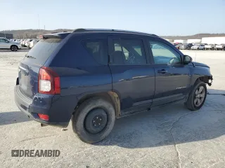 2017 Jeep Compass Sport with VIN 1C4NJCBA1HD147698, listed as a Copart auction lot 49246975 with 121,833 mi miles and Clean Title. Bid and sale history available at carsss.com. Image 3.