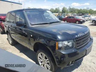 2012 Land Rover Range Rover HSE Lux with VIN SALMF1D43CA364505, listed as a Copart auction lot 56112805 with 118,119 mi miles and Clean Title. Bid and sale history available at DreamBid. Image 4.