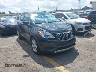 2016 Buick Encore with VIN KL4CJASB8GB662304, listed as a IAAI auction lot 38431076 with 118,383 mi miles. Bid and sale history available at carsss.com. Image 1.