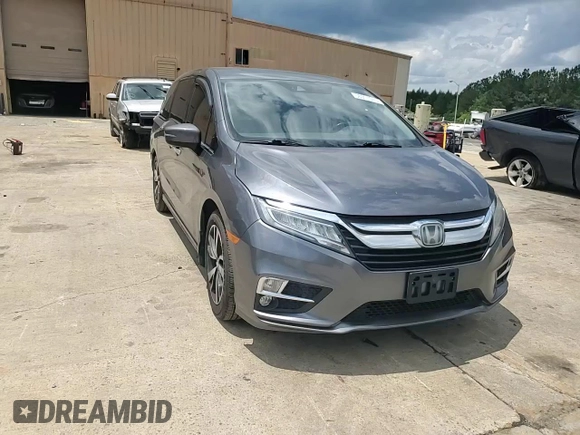 2018 Honda Odyssey Elite with VIN 5FNRL6H96JB015464, listed as a Copart auction lot 56911075 with 120,868 mi miles and Clean title. Bid and sale history available at DreamBid. Image 13.