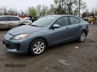 2013 Mazda Mazda3 i Sport with VIN JM1BL1U70D1719052, listed as a Copart auction lot 52068735 with 115,597 mi miles and Salvage Title. Bid and sale history available at carsss.com. Image 1.