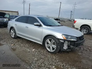 2014 Volkswagen Passat SEL Premium with VIN 1VWCS7A32EC021279, listed as a Copart auction lot 85785544 with 66,829 mi miles and Salvage Title. Bid and sale history available at carsss.com. Image 4.