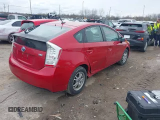 2010 Toyota Prius II with VIN JTDKN3DU4A0215973, listed as a IAAI auction lot 42005259 with 167,088 mi miles. Bid and sale history available at carsss.com. Image 4.