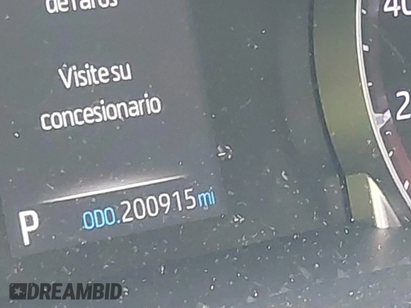 2022 Toyota Highlander LE with VIN 5TDBZRBH8NS242559, listed as a IAAI auction lot 42366399 with 200,915 mi miles and . Bid and sale history available at DreamBid. Image 15.