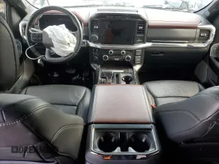2021 Ford F-150 XL with VIN 1FTEW1EP9MFB72711, listed as a Copart auction lot 41860105 with 98,505 mi miles and Clean Title. Bid and sale history available at carsss.com. Image 8.