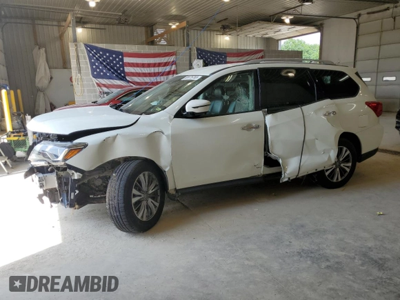 2020 Nissan Pathfinder SL with VIN 5N1DR2CN4LC611576, listed as a Copart auction lot 60475765 with Not provided miles and Salvage title. Bid and sale history available at DreamBid. Image 1.