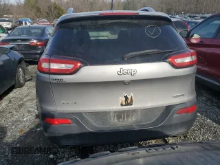 2014 Jeep Cherokee Latitude with VIN 1C4PJMCS0EW298375, listed as a Copart auction lot 41837255 with 123,517 mi miles and Salvage Title. Bid and sale history available at carsss.com. Image 6.
