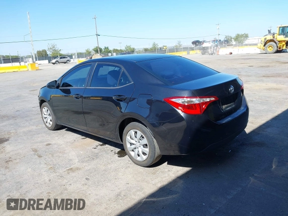 2016 Toyota Corolla L with VIN 5YFBURHEXGP540246, listed as a IAAI auction lot 42140992 with 108,676 mi miles and . Bid and sale history available at DreamBid. Image 3.