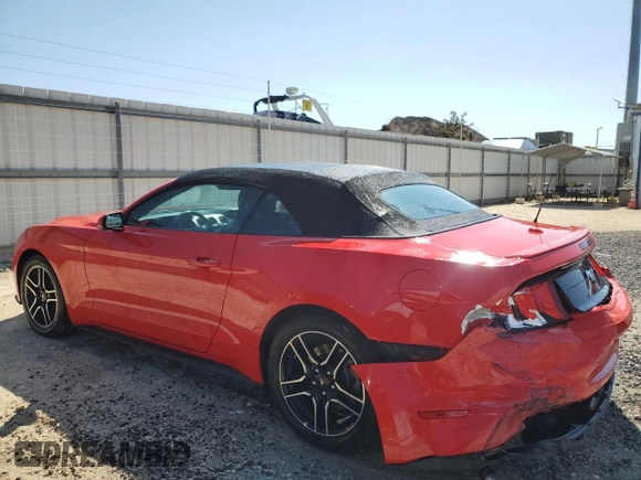 2022 Ford Mustang EcoBoost with VIN 1FATP8UH6N5124426, listed as a Copart auction lot 46550715 with 43,449 mi miles and Clean Title. Bid and sale history available at carsss.com. Image 2.