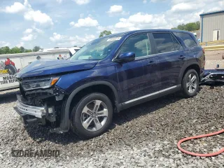2025 Honda Pilot EX-L с VIN 5FNYG1H47SB050376, выставлен на аукционе Copart как лот 55086075 с пробегом 10 679 миль миль и Списание • Salvage title. История ставок и продаж доступна на DreamBid. Изображение 1.