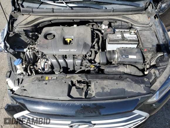 2018 Hyundai Elantra SEL with VIN 5NPD84LF3JH356836, listed as a Copart auction lot 48057285 with 74,214 mi miles and Salvage Title. Bid and sale history available at DreamBid. Image 12.