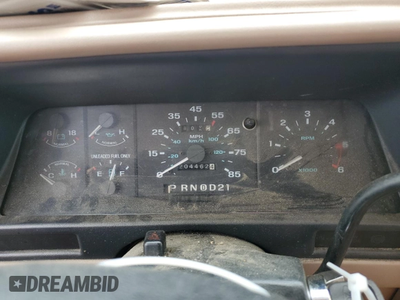 1994 Ford Explorer Eddie Bauer with VIN 1FMDU34X3RUE46837, listed as a Copart auction lot 55399795 with 204,462 mi miles and Salvage title. Bid and sale history available at DreamBid. Image 9.