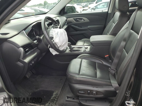 2021 Chevrolet Traverse LT Leather with VIN 1GNEVHKW5MJ255550, listed as a Copart auction lot 67860623 with 49,999 mi miles. Bid and sale history available at carsss.com. Image 7.