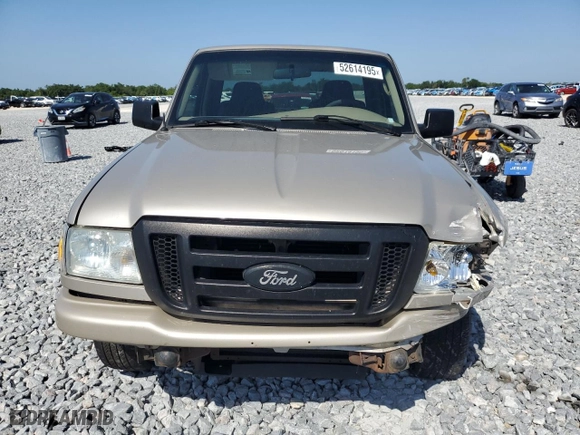2007 Ford Ranger XL with VIN 1FTYR10D57PA41016, listed as a Copart auction lot 52614195 with 152,597 mi miles and Salvage Title. Bid and sale history available at carsss.com. Image 5.