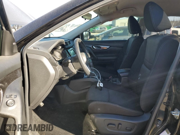2019 Nissan Rogue SV with VIN JN8AT2MT8KW258556, listed as a Copart auction lot 46705905 with 38,178 mi miles and Salvage Title. Bid and sale history available at DreamBid. Image 7.