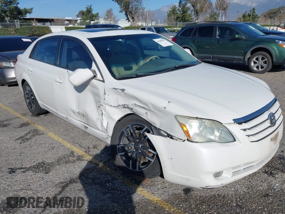 2005 Toyota Avalon XL with VIN 4T1BK36B55U020625, listed as a IAAI auction lot 41609693 with 150,975 mi miles and . Bid and sale history available at DreamBid. Image 1.