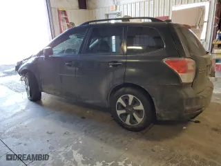2017 Subaru Forester with VIN JF2SJABC7HH471029, listed as a Copart auction lot 46101405 with 107,246 mi miles and Salvage Title. Bid and sale history available at carsss.com. Image 2.