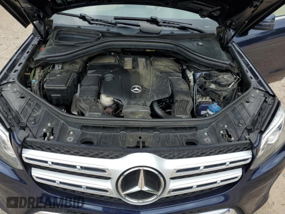 2017 Mercedes-Benz GLS 450 with VIN 4JGDF6EE0HA786200, listed as a Copart auction lot 59059465 with 151,829 mi miles and Salvage title. Bid and sale history available at DreamBid. Image 12.
