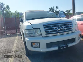 2005 Infiniti QX56 with VIN 5N3AA08A05N801653, listed as a IAAI auction lot 41992769 with 133,373 mi miles. Bid and sale history available at carsss.com. Image 6.