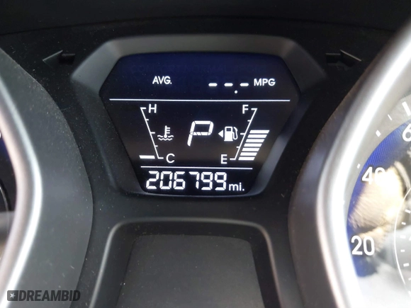 2014 Hyundai Elantra SE with VIN KMHDH4AE5EU101798, listed as a IAAI auction lot 41785753 with 206,799 mi miles. Bid and sale history available at carsss.com. Image 15.