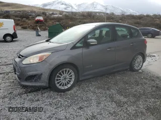 2013 Ford C-Max SE with VIN 1FADP5AU9DL541683, listed as a Copart auction lot 49122085 with 91,848 mi miles and Salvage Title. Bid and sale history available at carsss.com. Image 1.