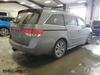 2014 Honda Odyssey Touring with VIN 5FNRL5H96EB069153, listed as a Copart auction lot 50295045 with 242,244 mi miles and Salvage Title. Bid and sale history available at carsss.com. Image 3.