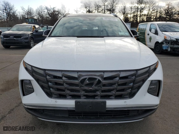 2022 Hyundai Tucson Hybrid Limited with VIN KM8JECA15NU076095, listed as a Copart auction lot 49708725 with 22,126 mi miles and Salvage Title. Bid and sale history available at carsss.com. Image 5.