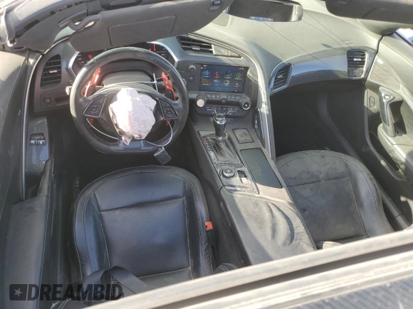 2019 Chevrolet Corvette 1LT with VIN 1G1YB2D72K5110644, listed as a Copart auction lot 49633115 with 95,213 mi miles and Salvage title. Bid and sale history available at DreamBid. Image 8.