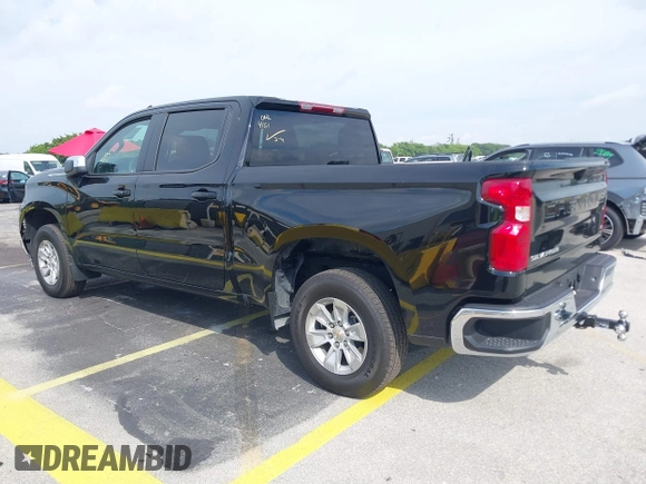 2025 Chevrolet Silverado 1500 LT with VIN 2GCPACEDXS1119156, listed as a IAAI auction lot 41747144 with 11,072 mi miles and . Bid and sale history available at DreamBid. Image 3.