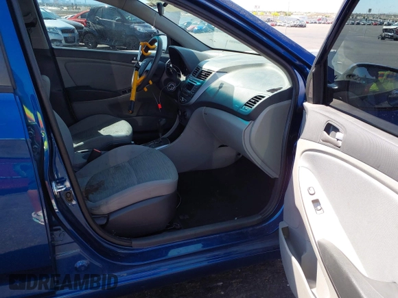 2015 Hyundai Accent GLS with VIN KMHCT4AE9FU882787, listed as a IAAI auction lot 42111570 with 98,119 mi miles. Bid and sale history available at carsss.com. Image 5.