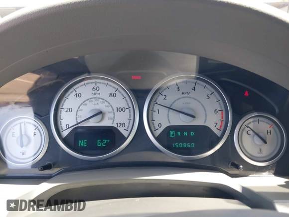 2010 Chrysler Town & Country Touring with VIN 2A4RR5D11AR346489, listed as a IAAI auction lot 42102358 with 150,860 mi miles. Bid and sale history available at carsss.com. Image 7.