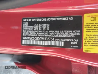 2016 MINI Countryman S with VIN WMWZC5C50GWU02754, listed as a IAAI auction lot 42702055 with 105,284 mi miles and . Bid and sale history available at DreamBid. Image 9.