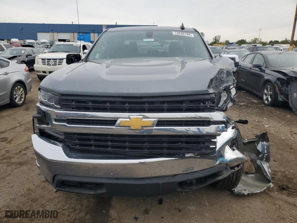 2022 Chevrolet Silverado 1500 LTD LT with VIN 3GCPYJEK9NG111639, listed as a Copart auction lot 72830794 with 31,168 mi miles and Salvage Title. Bid and sale history available at carsss.com. Image 5.