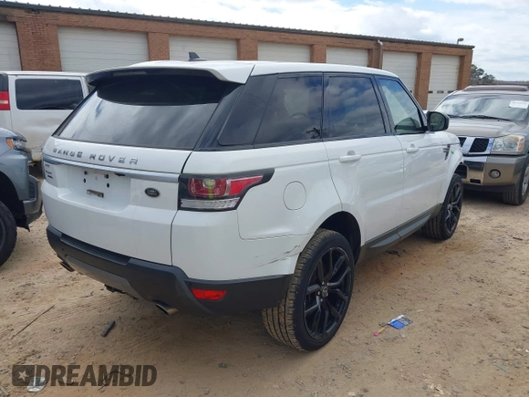 2016 Land Rover Range Rover Sport SE with VIN SALWG2PFXGA589308, listed as a IAAI auction lot 41645736 with 69,746 mi miles and . Bid and sale history available at DreamBid. Image 4.