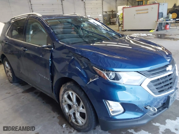 2020 Chevrolet Equinox LT with VIN 3GNAXVEXXLL161540, listed as a IAAI auction lot 41611309 with 67,784 mi miles. Bid and sale history available at carsss.com. Image 1.