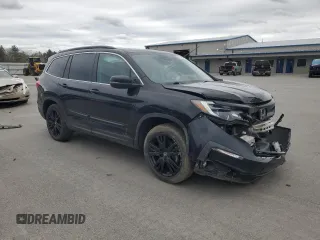 2022 Honda Pilot Special Edition with VIN 5FNYF6H22NB001928, listed as a Copart auction lot 55189035 with 37,354 mi miles and Salvage title. Bid and sale history available at DreamBid. Image 4.