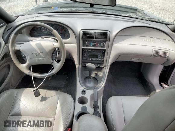 2002 Ford Mustang GT Deluxe with VIN 1FAFP42X62F236827, listed as a Copart auction lot 56749845 with 60,665 mi miles and Salvage title. Bid and sale history available at DreamBid. Image 8.